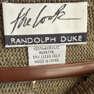 Randolph Duke 4 pc Khaki & paisley Knitwear